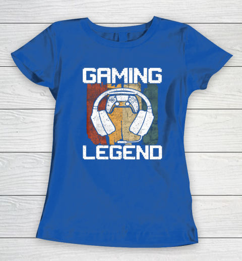 Gaming Legend PC Gamer Video Games Vintage Women's T-Shirt 14