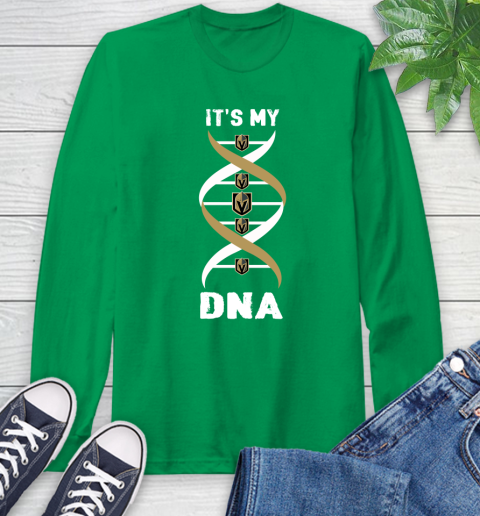 Vegas Golden Knights NHL Hockey It's My DNA Sports Long Sleeve T-Shirt 8