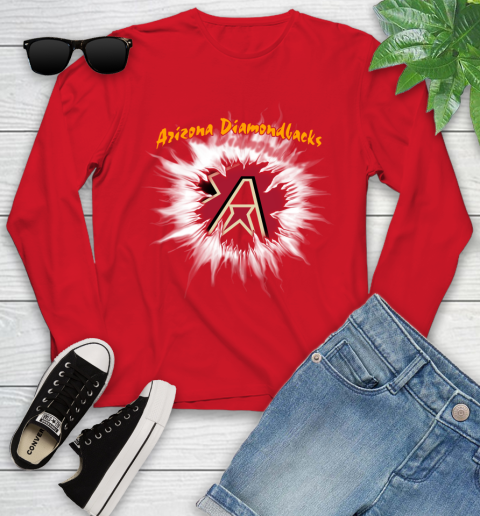 Arizona Diamondbacks MLB Baseball Adoring Fan Rip Sports Youth Long Sleeve 11