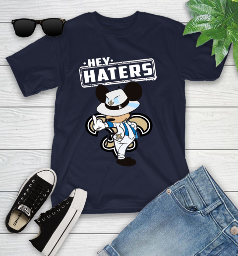 NFL Hey Haters Mickey Football Sports New Orleans Saints Youth T-Shirt 2