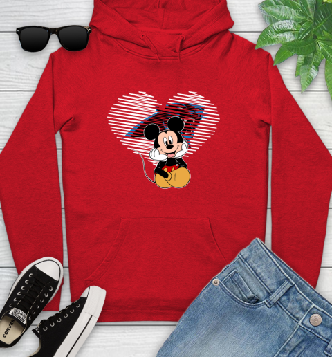NFL Carolina Panthers The Heart Mickey Mouse Disney Football T Shirt_000 Youth Hoodie 12