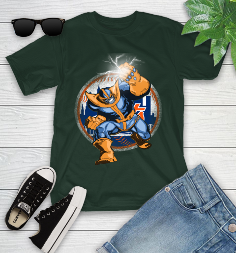 New York Mets MLB Baseball Thanos Avengers Infinity War Marvel Youth T-Shirt 5