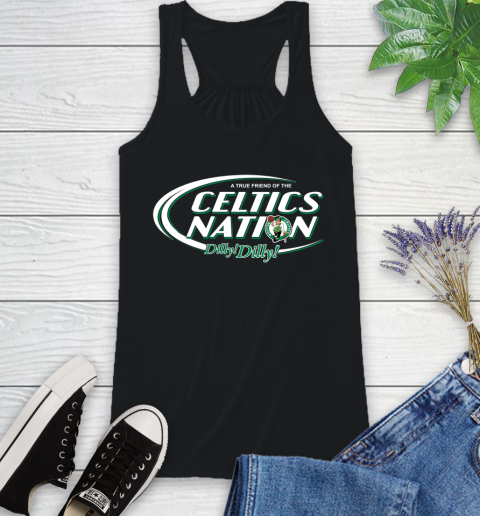 NBA A True Friend Of The Boston Celtics Dilly Dilly Basketball Sports Racerback Tank