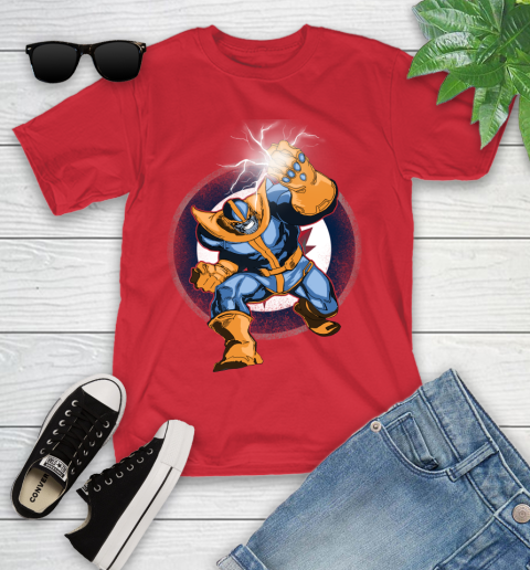 Winnipeg Jets NHL Hockey Thanos Avengers Infinity War Marvel Youth T-Shirt 13