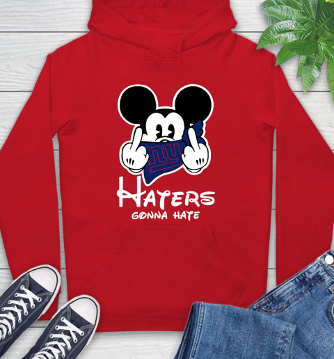 NFL New York Giants Haters Gonna Hate Mickey Mouse Disney Football T Shirt Hoodie 10
