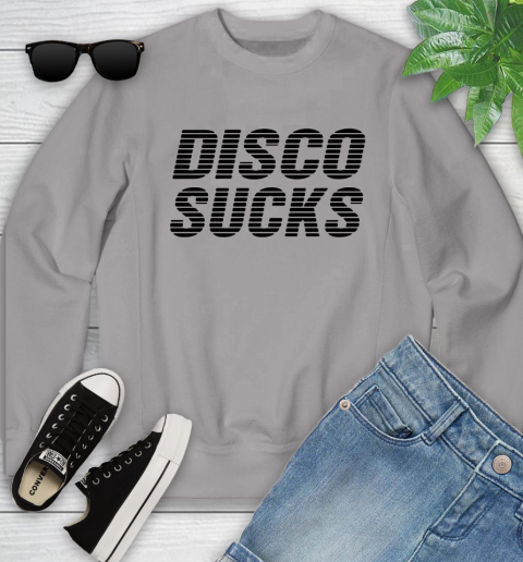 Disco sucks Youth Sweatshirt 2