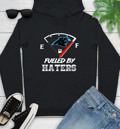 Carolina Panthers NFL Football Fueled By Haters Sports Youth Hoodie