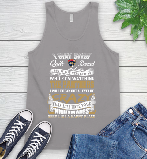 Florida Panthers NHL Hockey Don't Mess With Me While I'm Watching My Team Tank Top 3