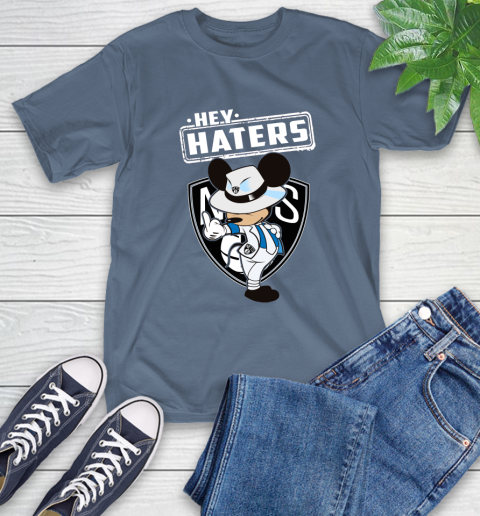 NBA Hey Haters Mickey Basketball Sports Brooklyn Nets T-Shirt 8