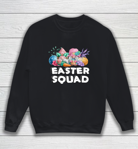 Easter Squad Gnomes Easter Day Bunny Sweatshirt