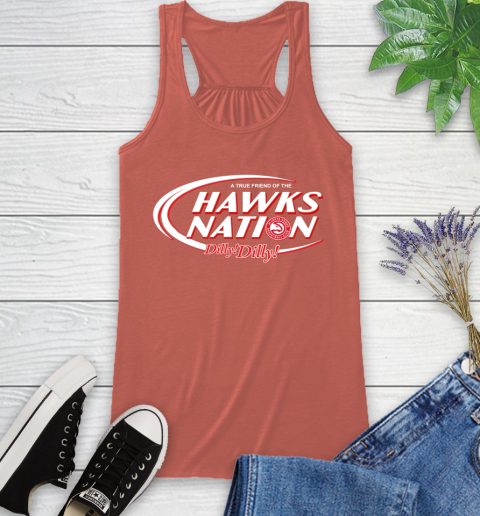 NBA A True Friend Of The Atlanta Hawks Dilly Dilly Basketball Sports Racerback Tank 3