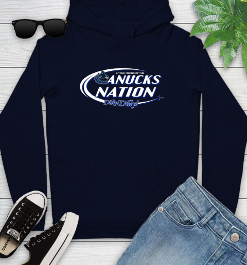 NHL A True Friend Of The Vancouver Canucks Dilly Dilly Hockey Sports Youth Hoodie 3