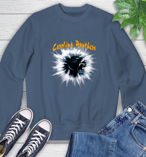 Carolina Panthers NFL Football Adoring Fan Rip Sports Sweatshirt 8