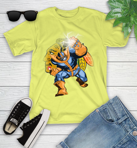 Chicago Blackhawks NHL Hockey Thanos Avengers Infinity War Marvel Youth T-Shirt 10