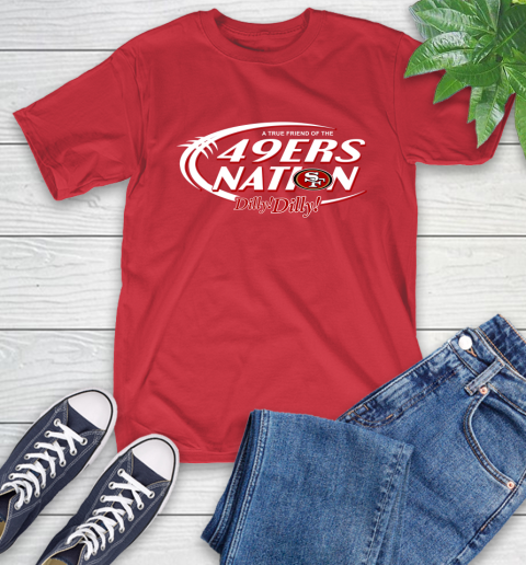 NFL A True Friend Of The San Francisco 49ers Dilly Dilly Football Sports T-Shirt 11
