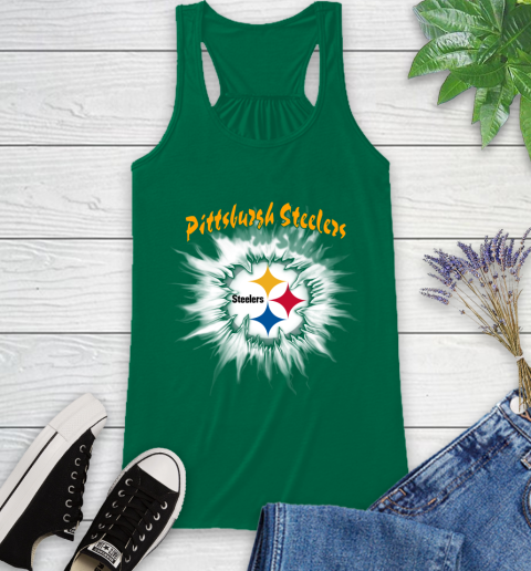 Pittsburgh Steelers NFL Football Adoring Fan Rip Sports Racerback Tank 6