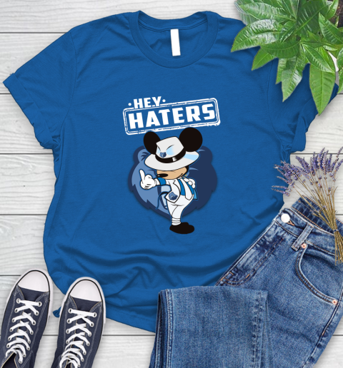 NBA Hey Haters Mickey Basketball Sports Memphis Grizzlies Women's T-Shirt 12