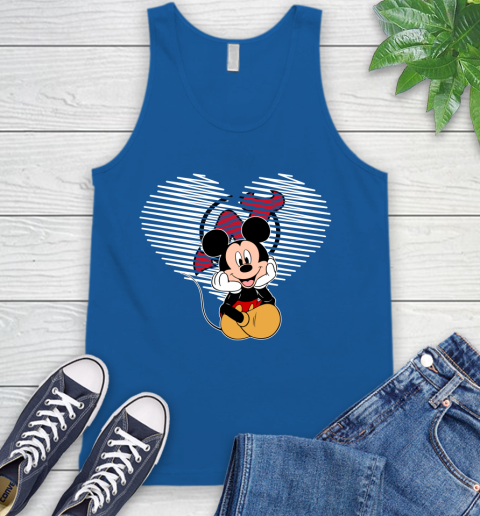 NHL New Jersey Devils The Heart Mickey Mouse Disney Hockey Tank Top 4