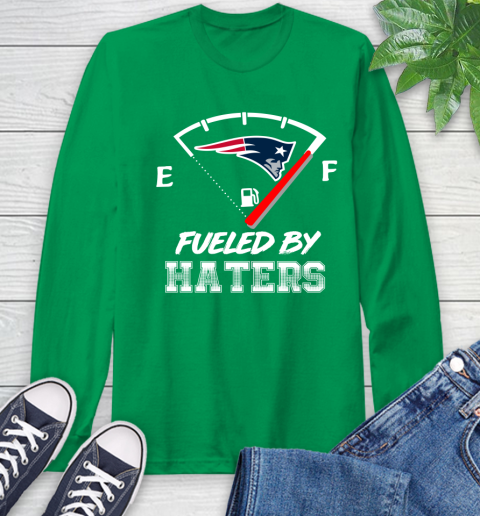New England Patriots NFL Football Fueled By Haters Sports Long Sleeve T-Shirt 8