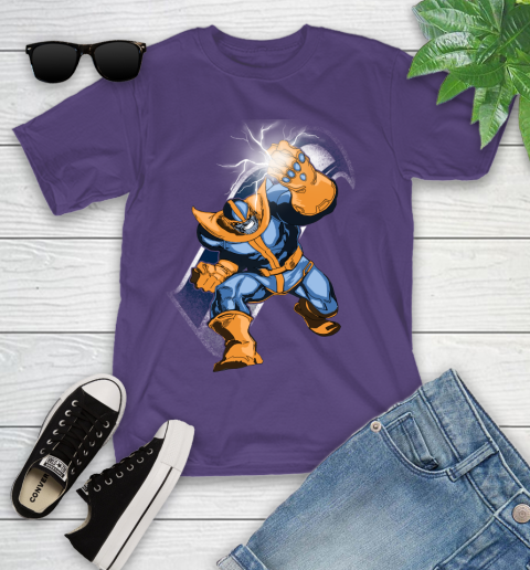 Seattle Seahawks NFL Football Thanos Avengers Infinity War Marvel Youth T-Shirt 3