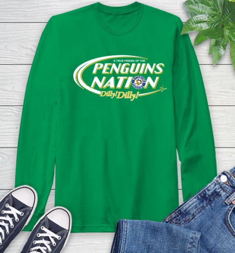 NHL A True Friend Of The Pittsburgh Penguins Dilly Dilly Hockey Sports Long Sleeve T-Shirt 8