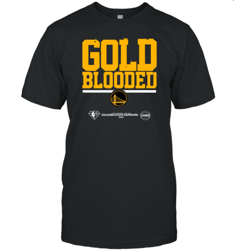 Gold Blooded Mantra 2022 Nba Golden State Warriors Playoffs Unisex Jersey Tee
