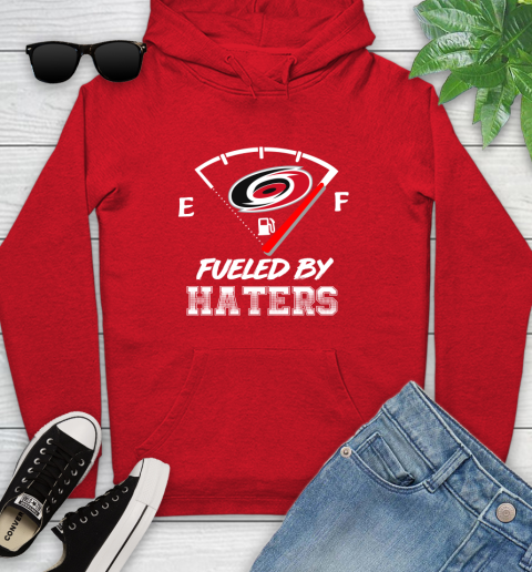 Carolina Hurricanes NHL Hockey Fueled By Haters Sports Youth Hoodie 12