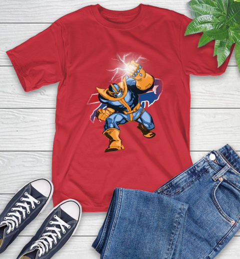 Buffalo Bills NFL Football Thanos Avengers Infinity War Marvel T-Shirt 11