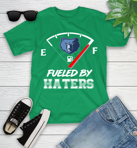 Memphis Grizzlies NBA Basketball Fueled By Haters Sports Youth T-Shirt 8