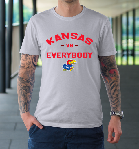 Kansas Jayhawks Vs Everybody T-Shirt 3