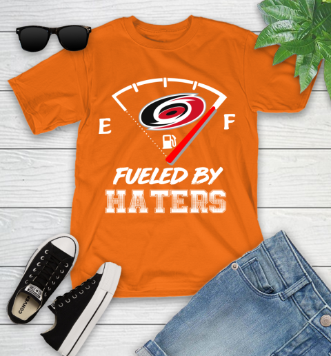Carolina Hurricanes NHL Hockey Fueled By Haters Sports Youth T-Shirt 9