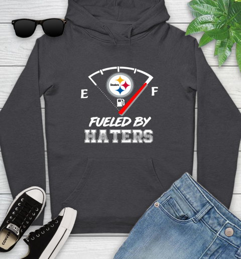 Pittsburgh Steelers NFL Football Fueled By Haters Sports Youth Hoodie 8