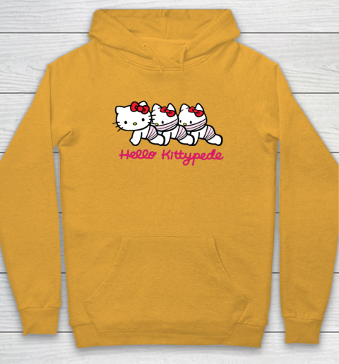 Hello Kittypede The Human Centipede Hoodie 2