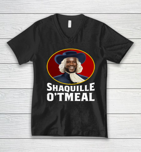 Shaquille Oatmeal V-Neck T-Shirt