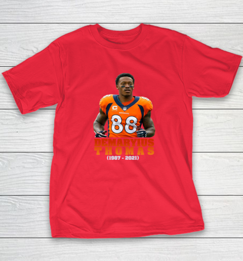 Demaryius Thomas Football Player, Rip Demaryius Thomas T-Shirt 8