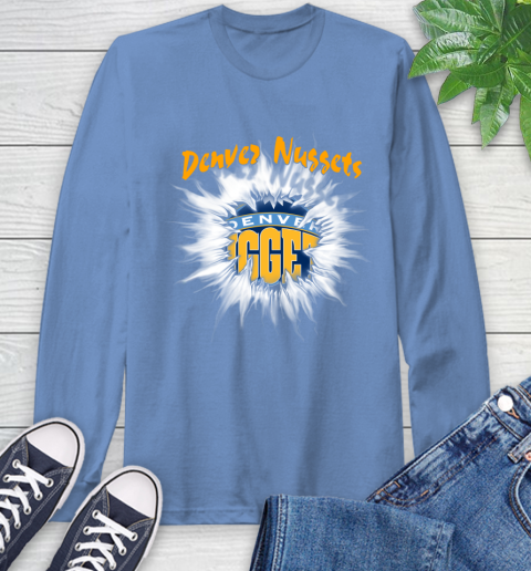 Denver Nuggets NBA Basketball Rip Sports Long Sleeve T-Shirt 12