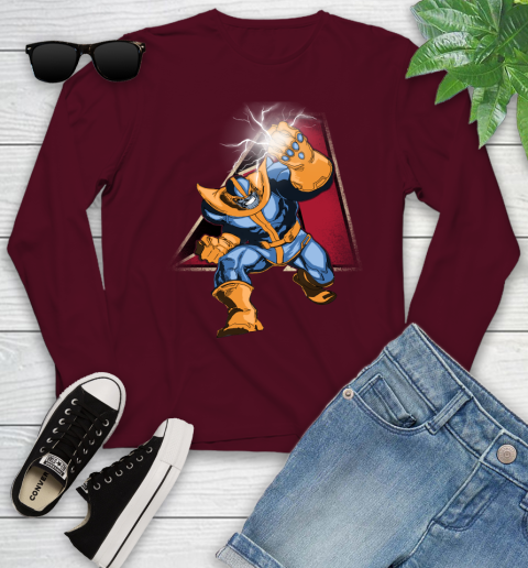 Arizona Diamondbacks MLB Baseball Thanos Avengers Infinity War Marvel Youth Long Sleeve 6