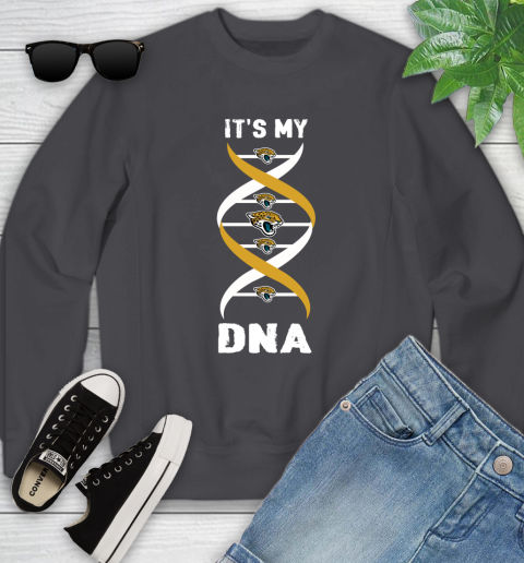 Jacksonville Jaguars NFL Football It's My DNA Sports Youth Sweatshirt 5