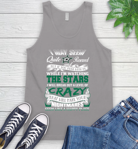 Dallas Stars NHL Hockey Don't Mess With Me While I'm Watching My Team Tank Top 3