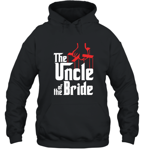 Mens Uncle of the Bride T Shirt Hooded