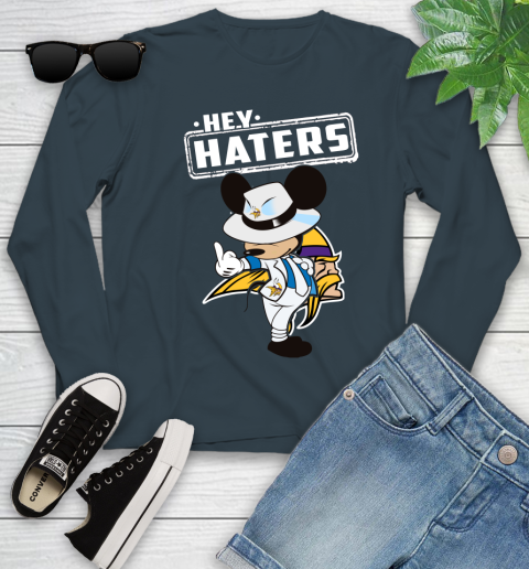NFL Hey Haters Mickey Football Sports Minnesota Vikings Youth Long Sleeve 9