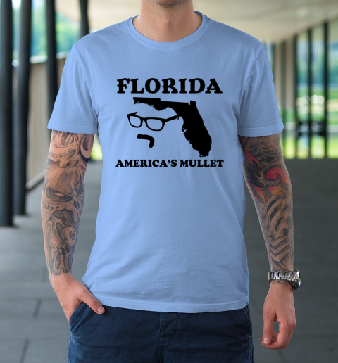 Florida America's Mullet West Coast T-Shirt 15