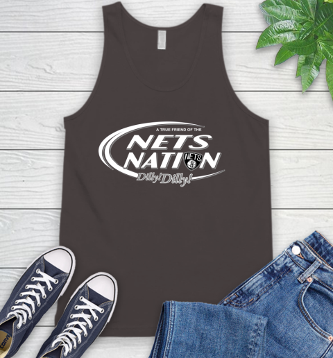 NBA A True Friend Of The Brooklyn Nets Dilly Dilly Basketball Sports Tank Top 6