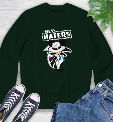NFL Hey Haters Mickey Football Sports Atlanta Falcons Sweatshirt 12