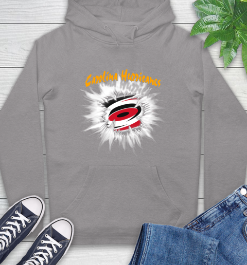 Carolina Hurricanes NHL Hockey Adoring Fan Rip Sports Hoodie 6