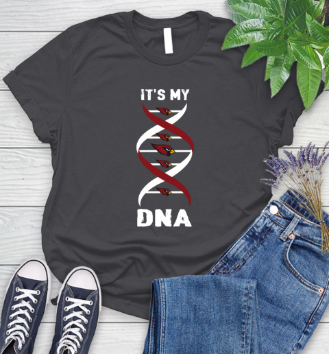 Arizona Cardinals NFL Football It's My DNA Sports Women's T-Shirt 8