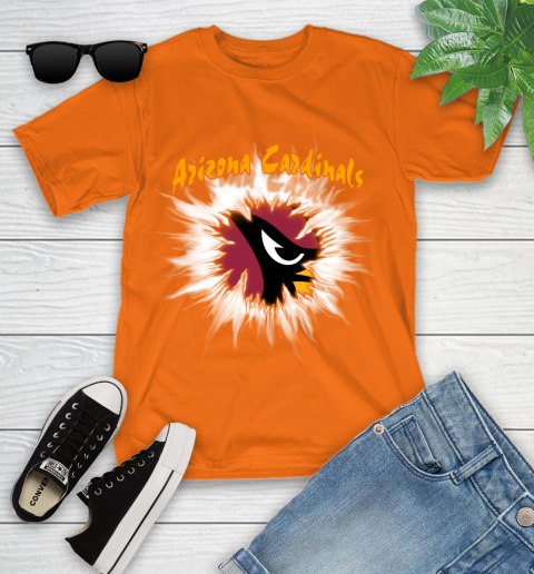 Arizona Cardinals NFL Football Adoring Fan Rip Sports Youth T-Shirt 9