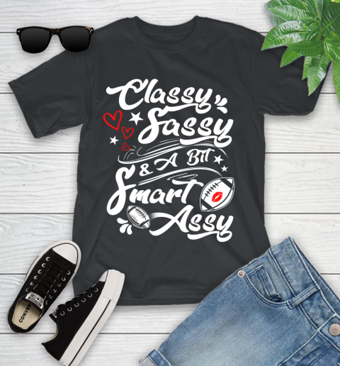 Football Classy Sassy Youth T-Shirt