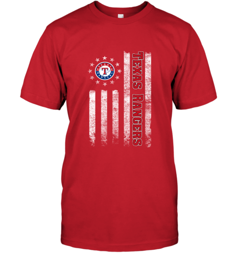 texas rangers american flag shirt