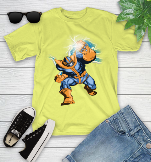 Detroit Lions NFL Football Thanos Avengers Infinity War Marvel Youth T-Shirt 10